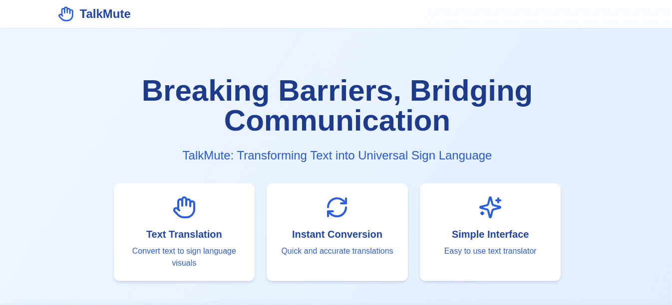 TALKMUTE project preview